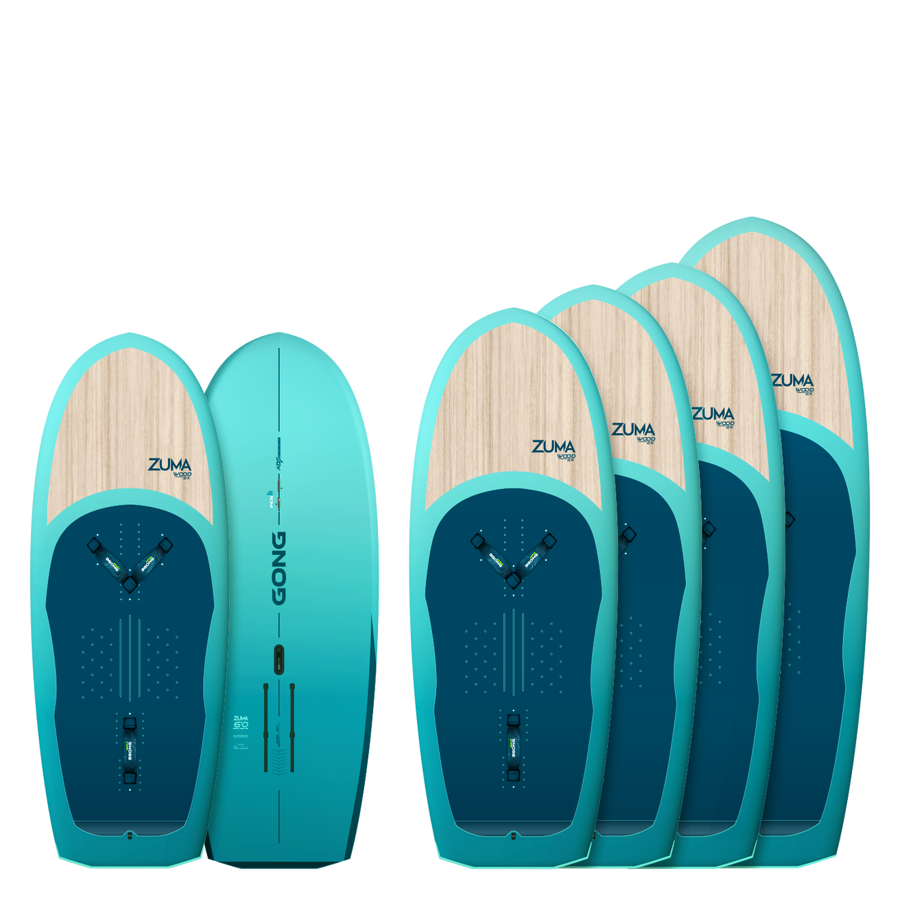 GONG | Wing Foil Board Zuma Wood 2X