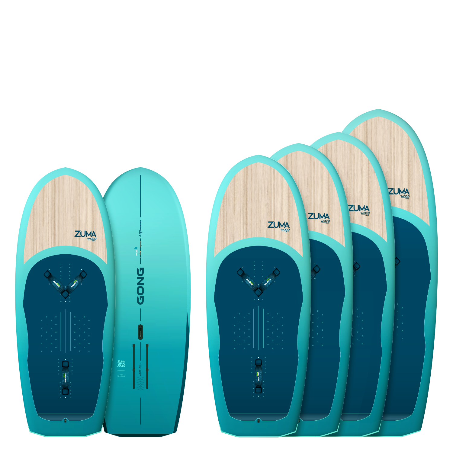 GONG | Wing Foil Board Zuma Wood 2X