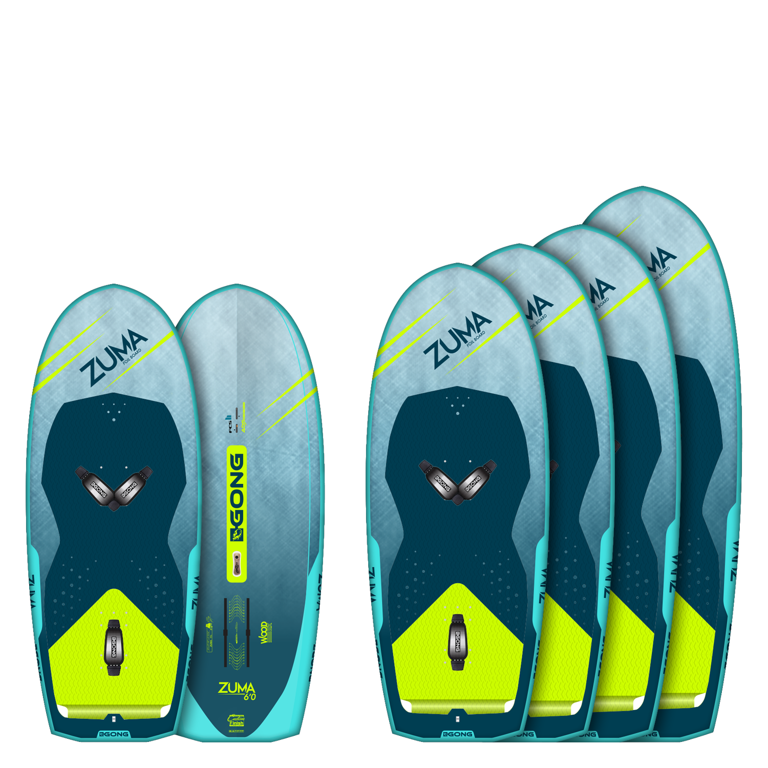 GONG | Wing Foil Board Zuma Wood 2X