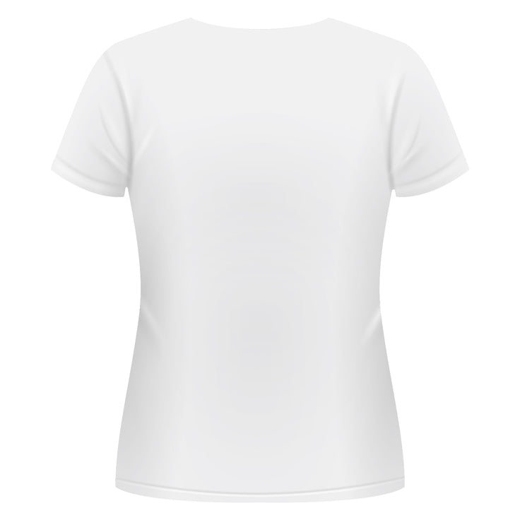 GONG | Tee-Shirt Essentiel Femme Coton Bio Blanc / Print Noir