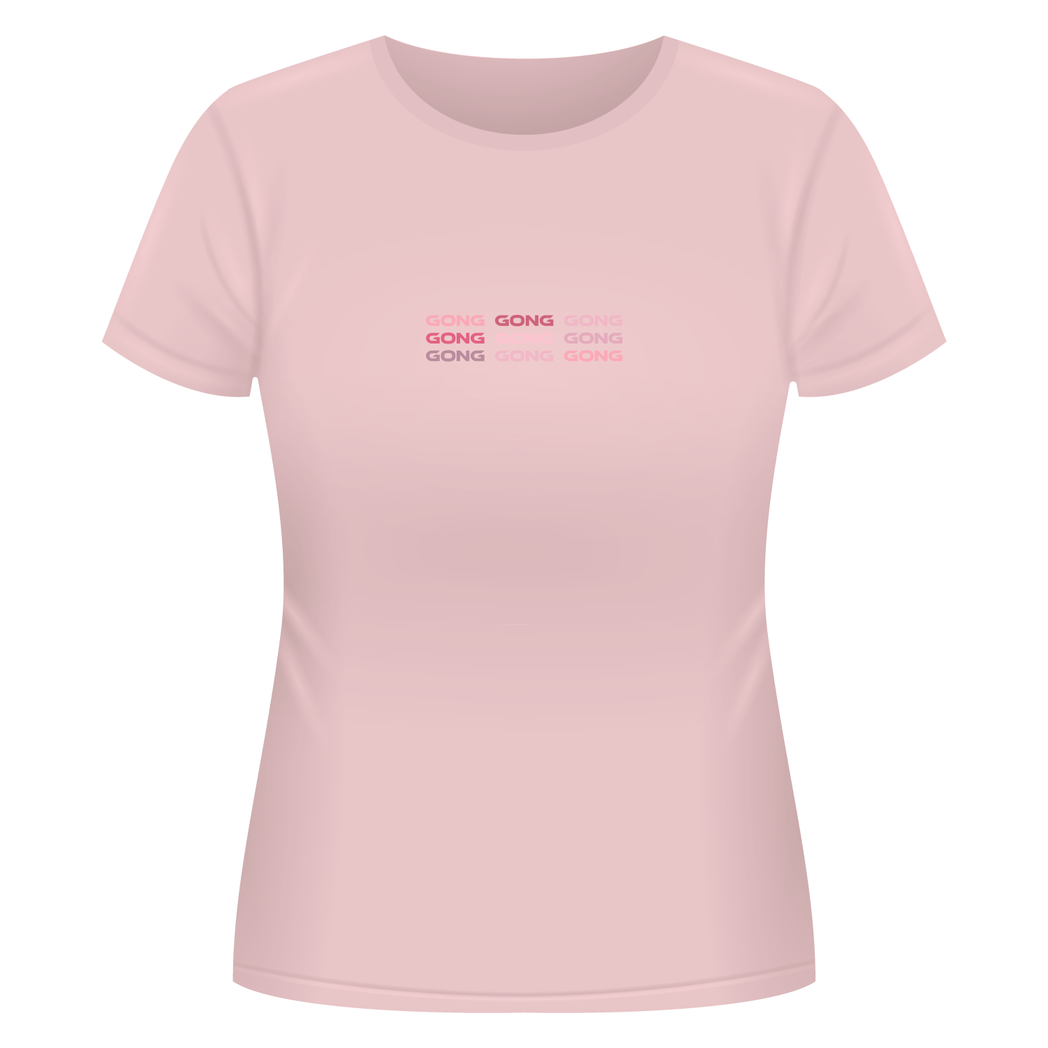 GONG | Tee-Shirt Signature Femme Coton Bio Rose