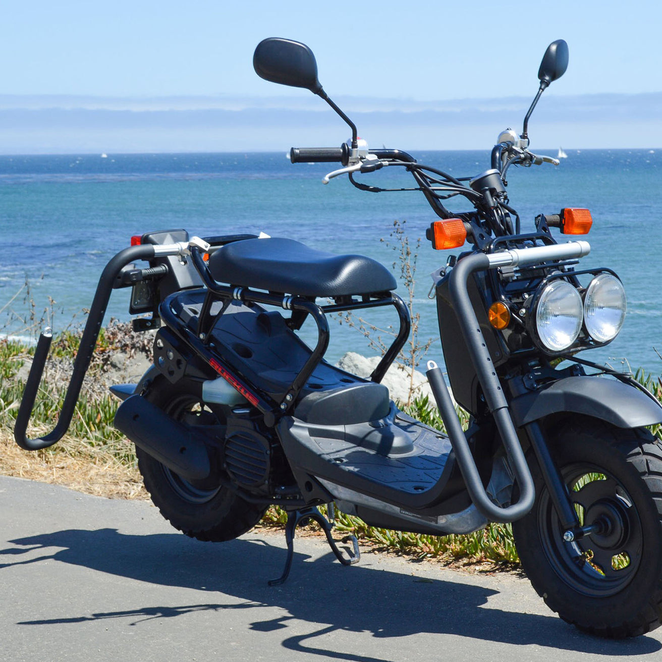 Moved By Bikes | Car Access Moped Rack