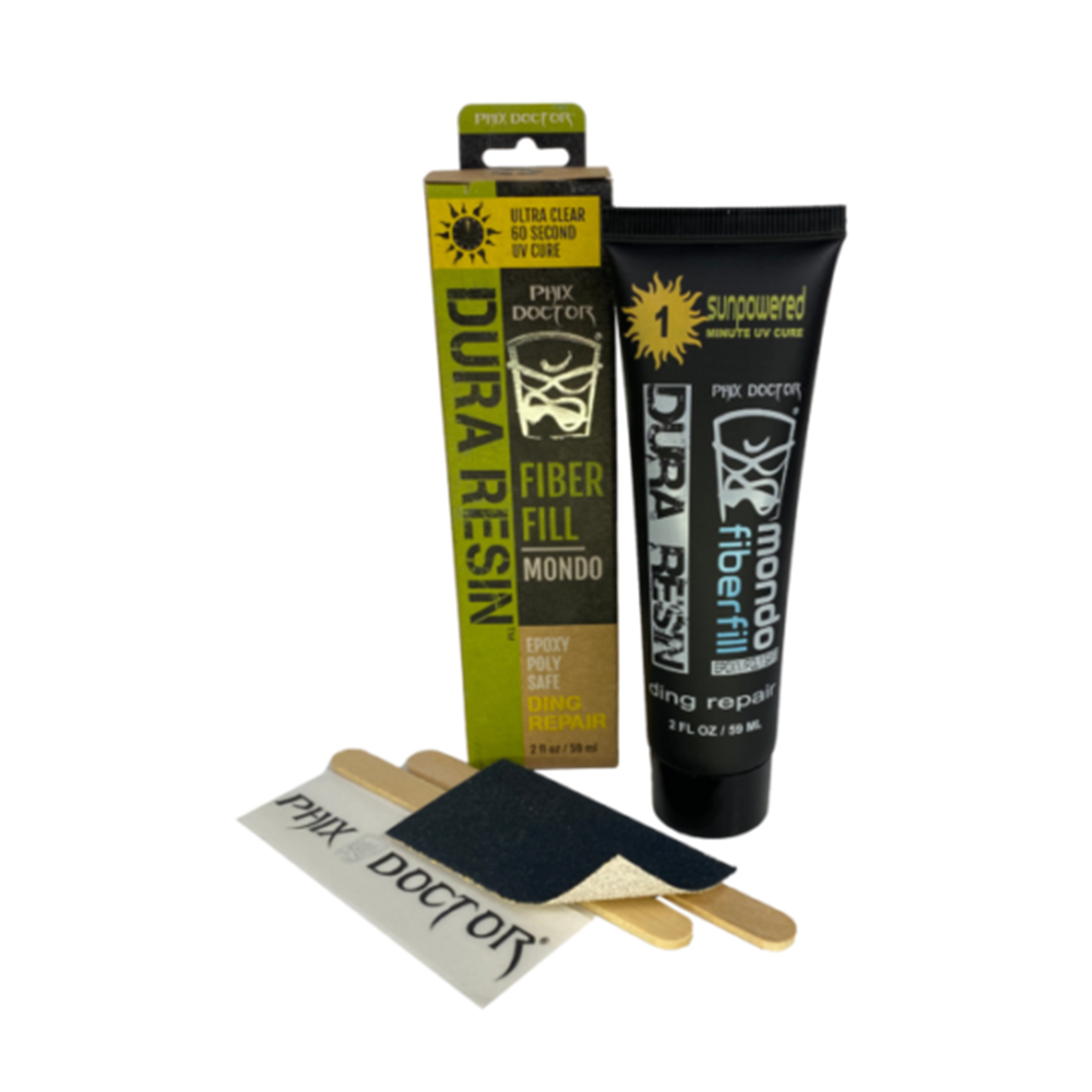 Phix Doctor | Sunpowered Mondo Dura Resin Fiberfill Tube 2 Oz