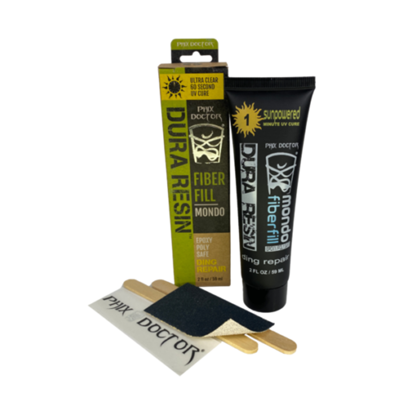 Phix Doctor | Sunpowered Mondo Dura Resin Fiberfill Tube 2 Oz