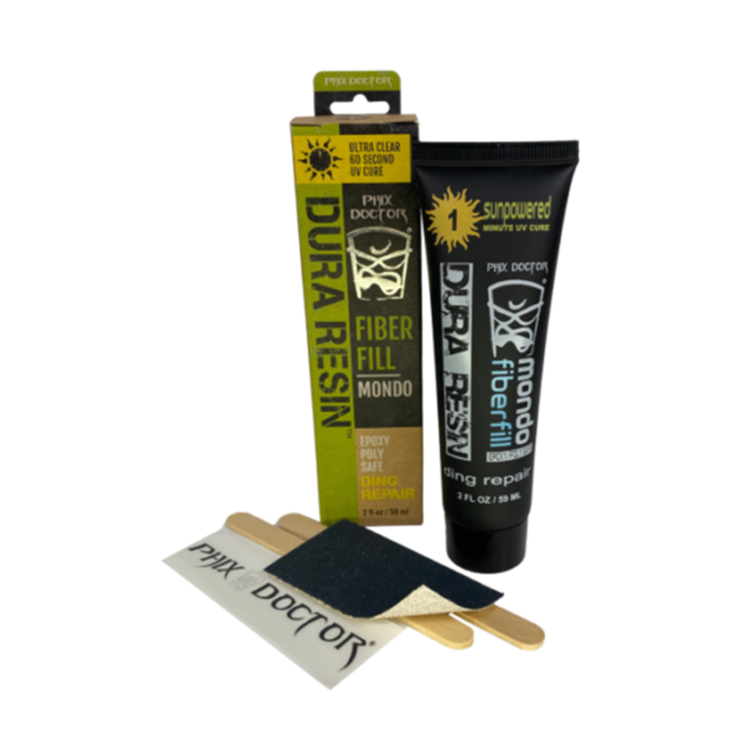 Phix Doctor | Sunpowered Mondo Dura Resin Fiberfill Tube 2 Oz