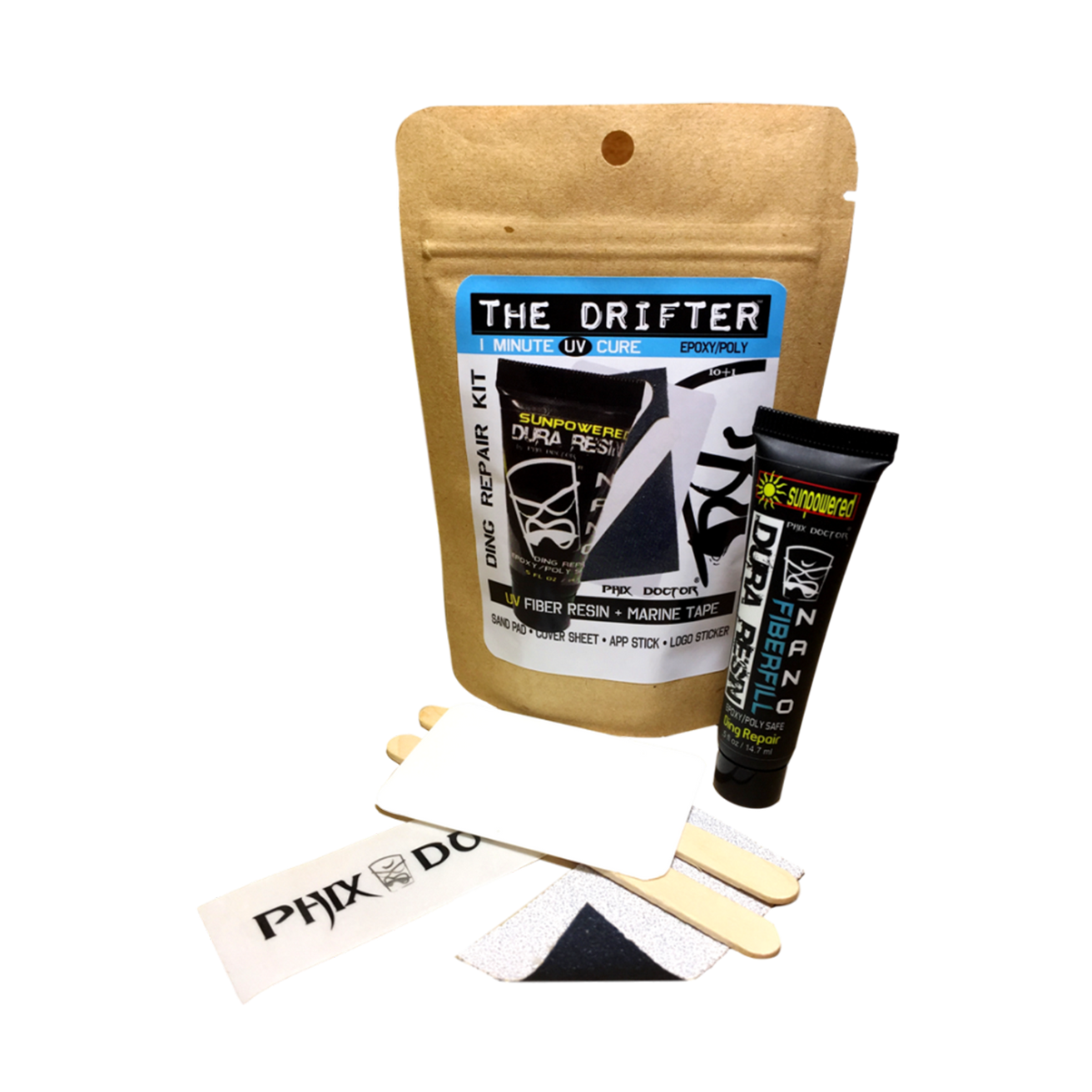 Phix Doctor | The Drifter 10+1 Travel Ding Kit