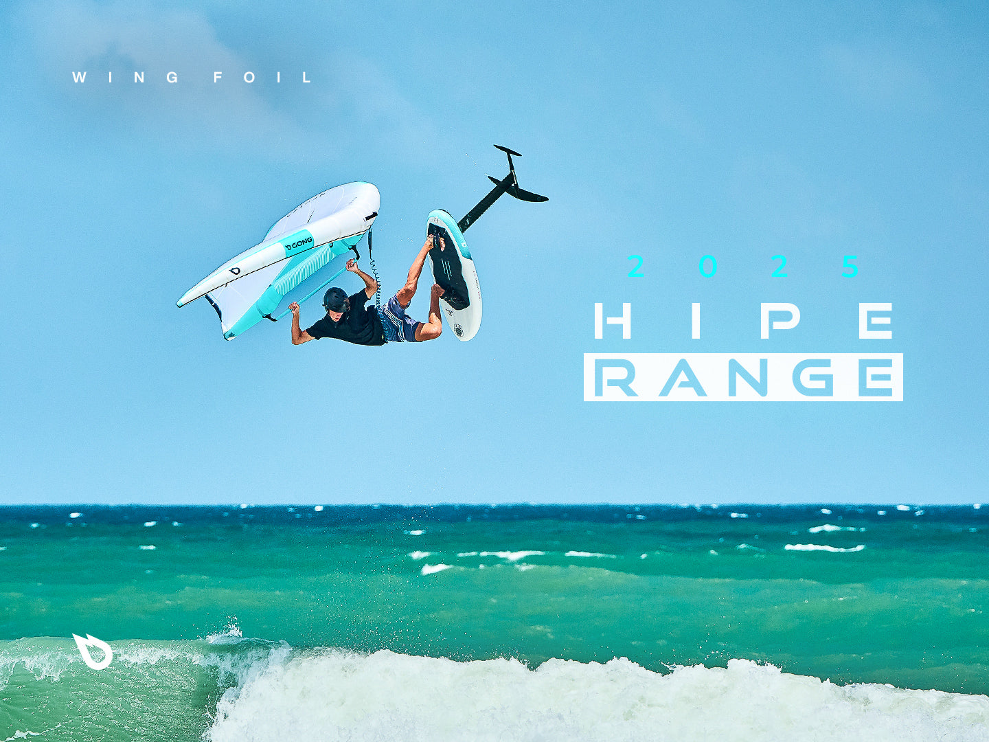 Wing foil Board Inflatable HIPE First - GONG Galaxy