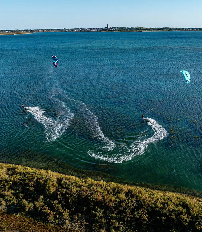 Règles de priorité en kitesurf