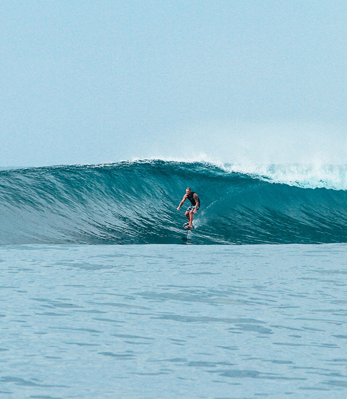 High speeds and tow-in carves