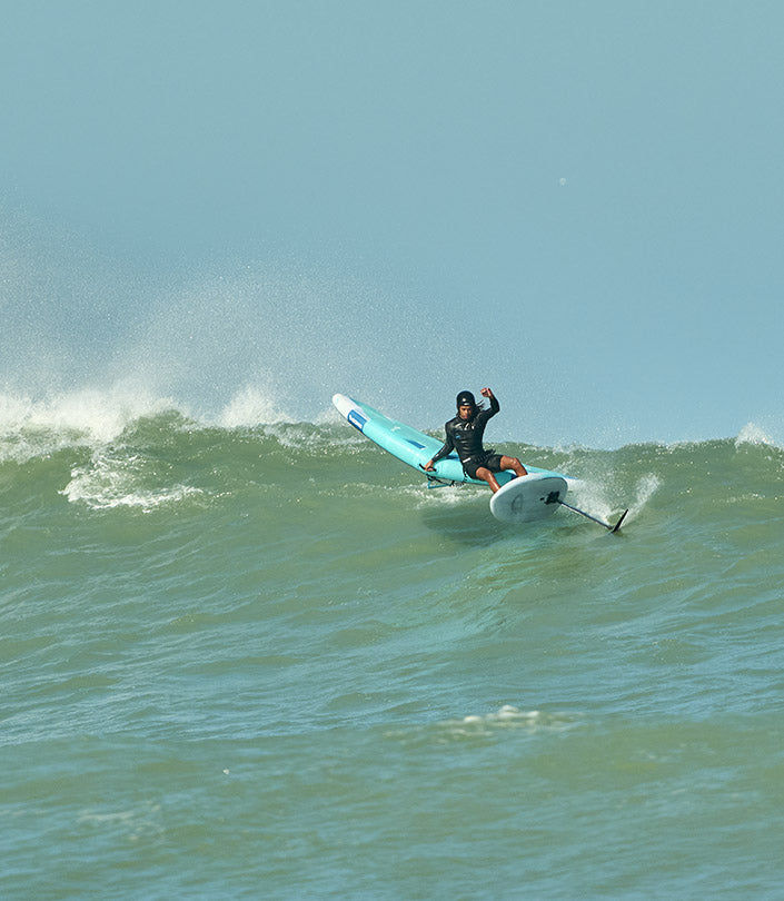 Surfer la houle sans la wing