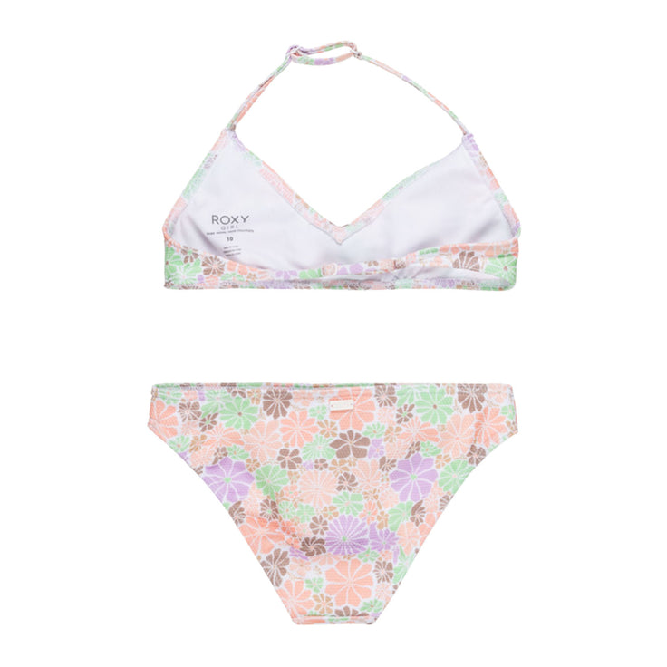 Roxy | Girl Triangle Bikini All About Sol - White All About Sol Mini