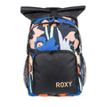 Roxy | Ocean Wild Backpack - Anthracite Flower Jasmin