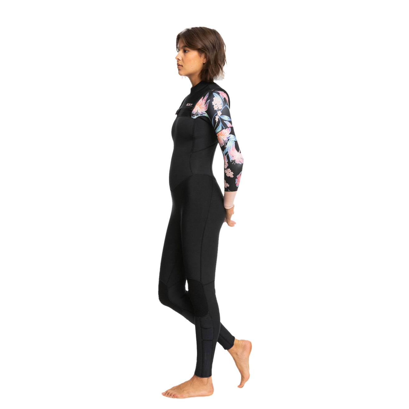 Roxy | Integrale Femme Swell Series 4/3 Chest Zip - Anthracite