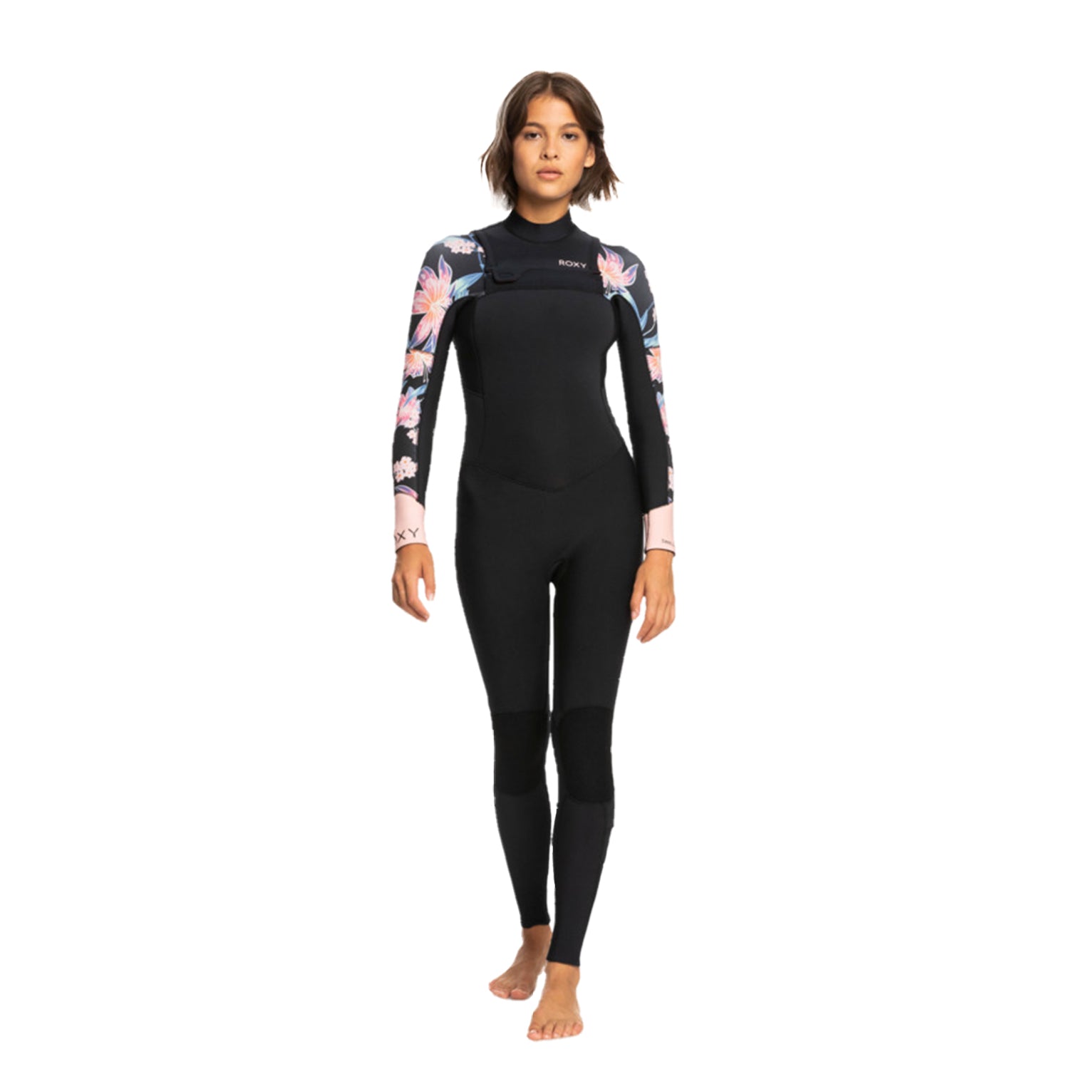 Roxy | Integrale Femme Swell Series 4/3 Chest Zip - Anthracite