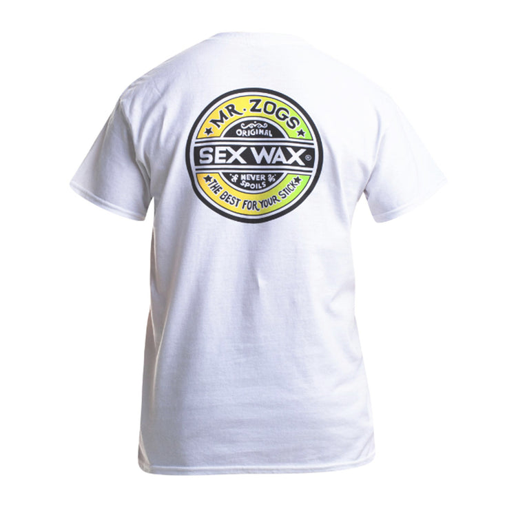 Sex Wax | The Fade Tee Shirt - White