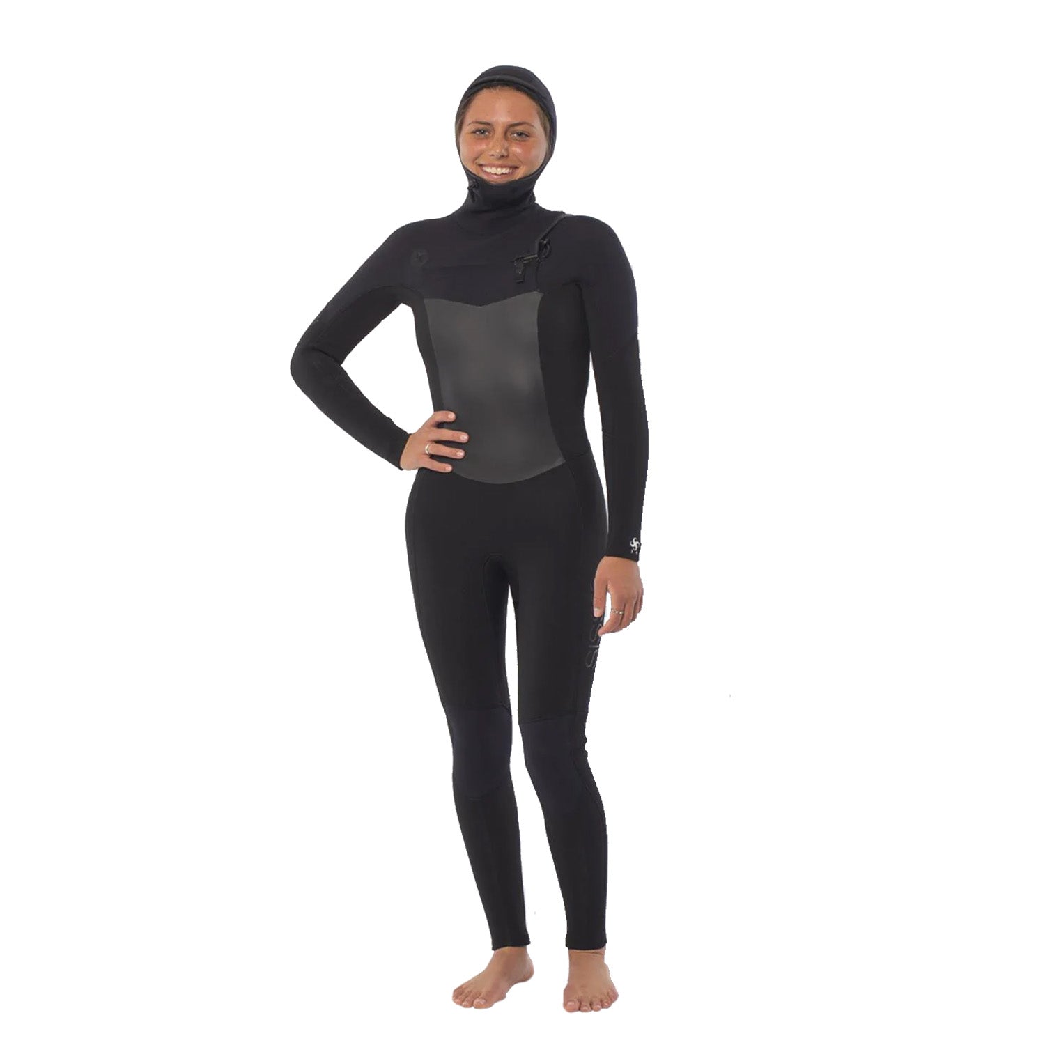 Sisstrevolution | Women Fullsuit 7 Seas 5/4 Hooded Chest Zip