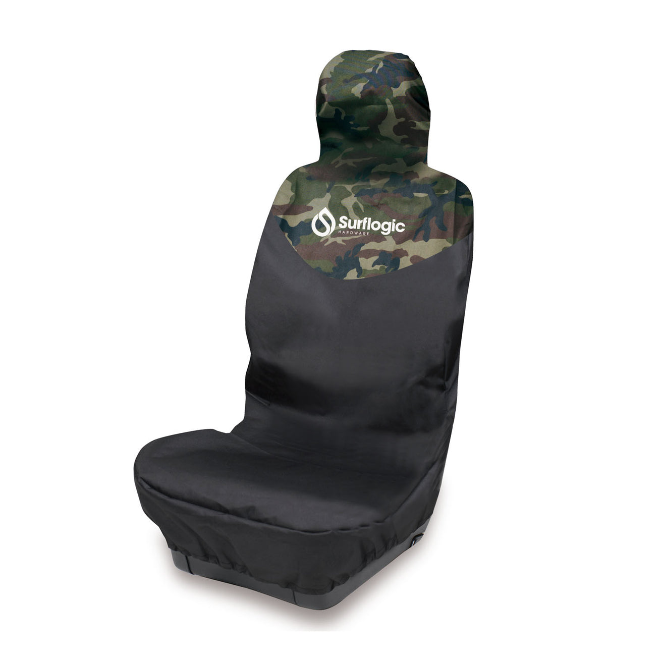 Surflogic | Car Seat Cover - Black Camo