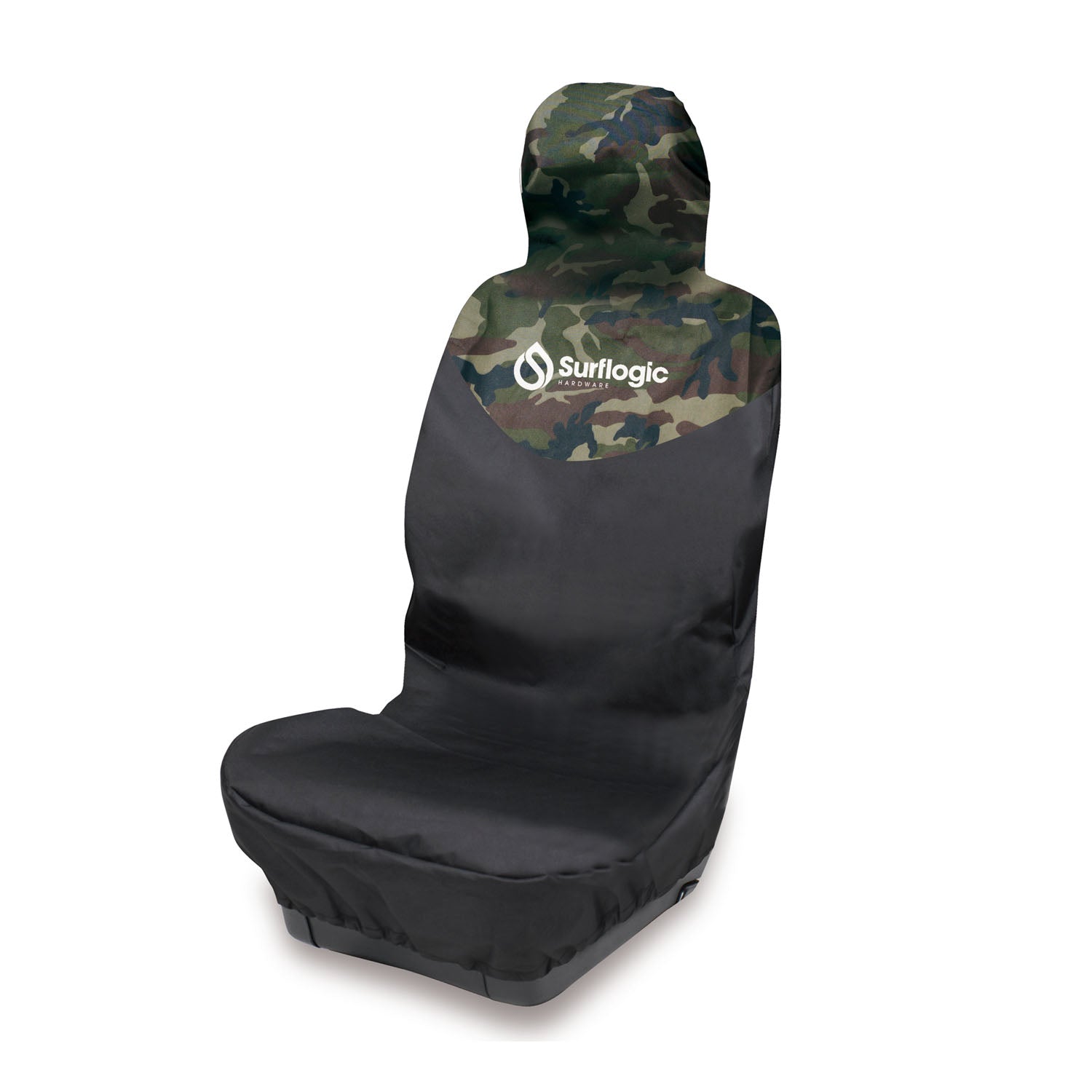 Surflogic | Car Seat Cover - Black Camo