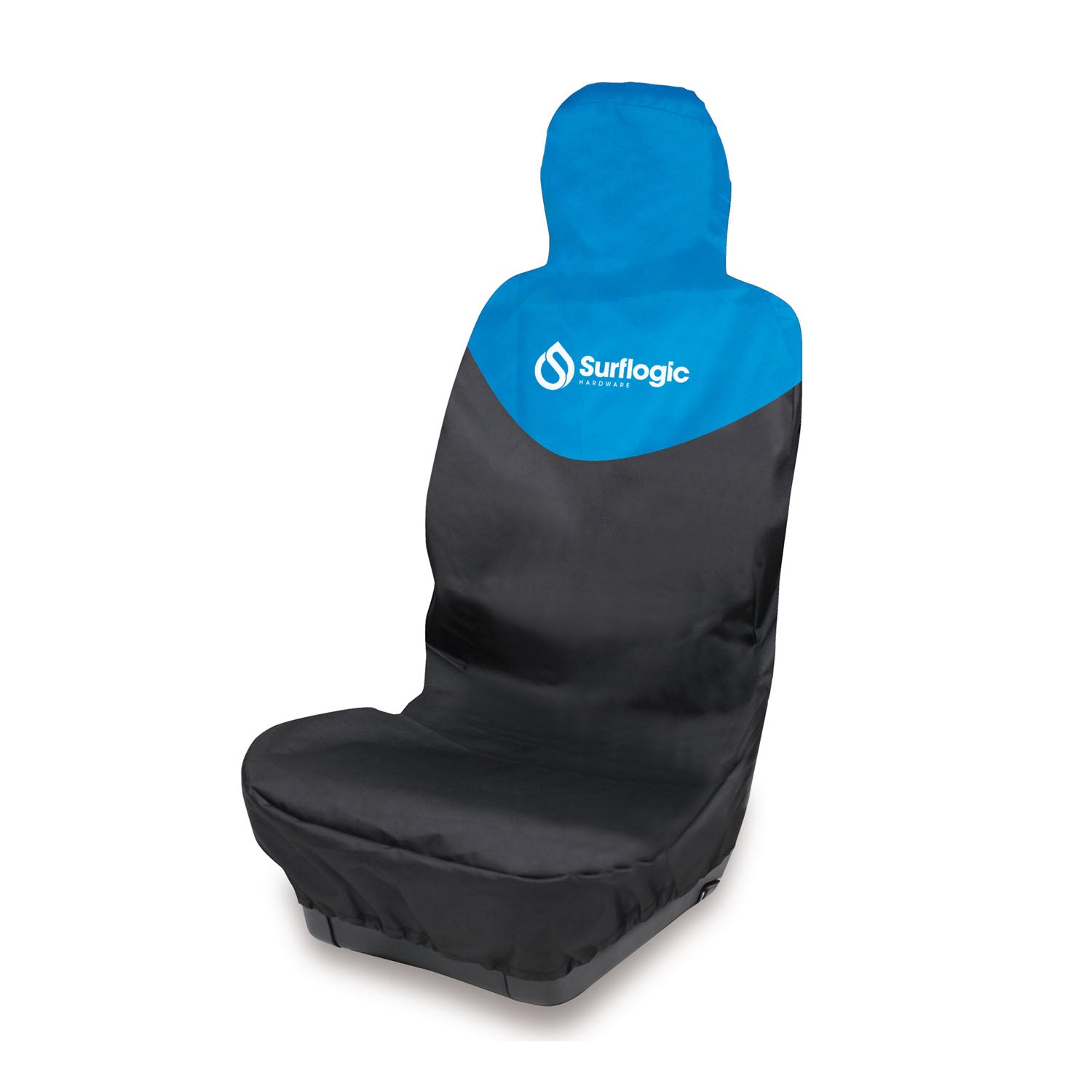Surflogic | Car Seat Cover - Noir Cyan