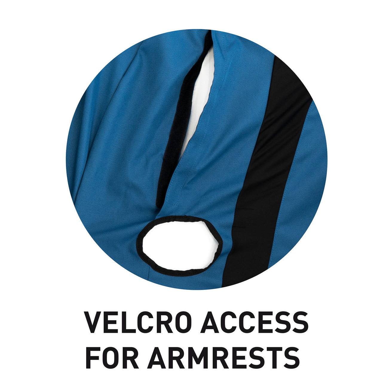 Surflogic | Car Seat Cover - Noir Cyan