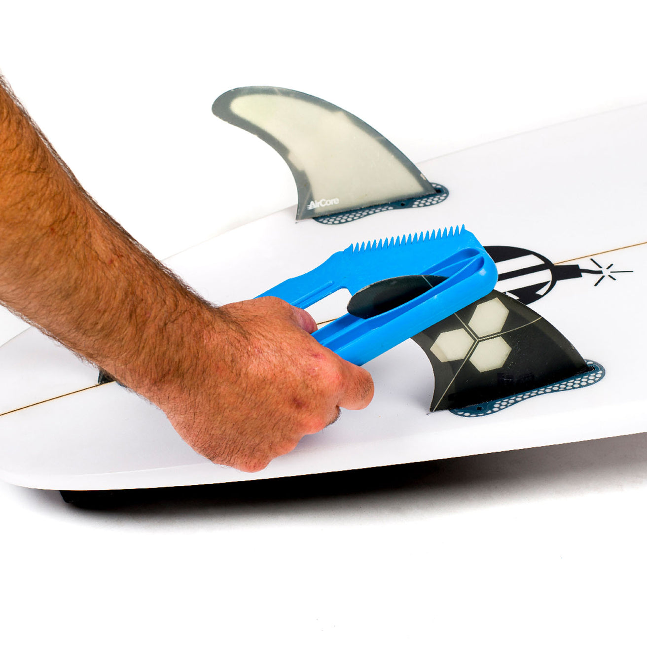 Surflogic | Wax & Fin Tool - Bleu