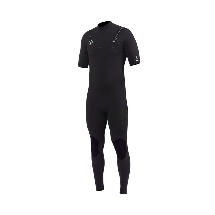 Vissla | Full Suit Homme 7 Seas 2-2 Manches Courtes Chest Zip - Black