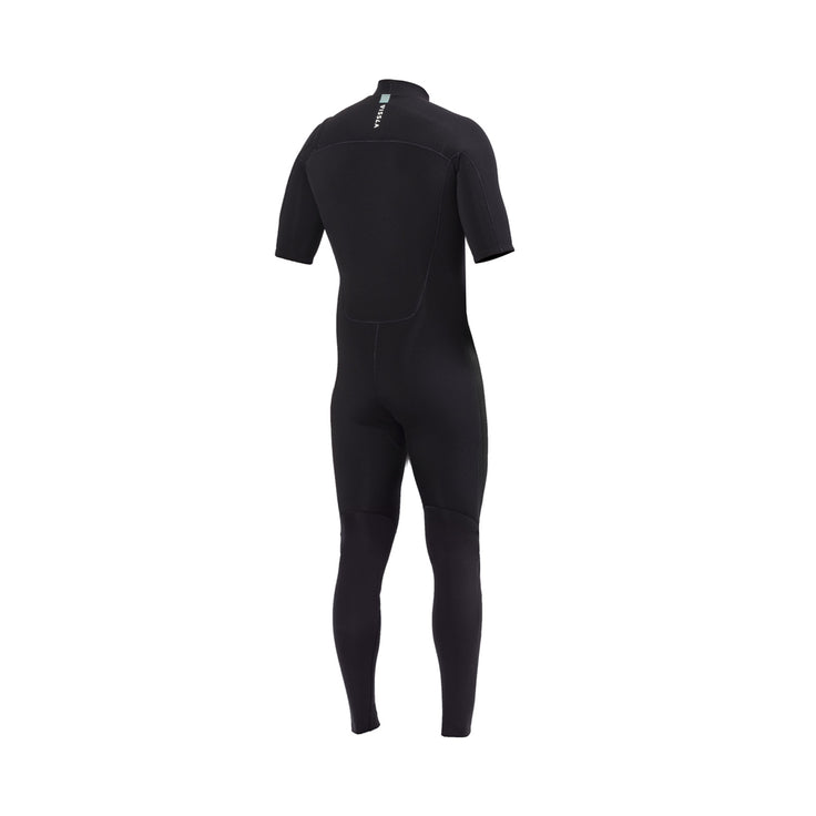 Vissla | Full Suit Homme 7 Seas 2-2 Manches Courtes Chest Zip - Black
