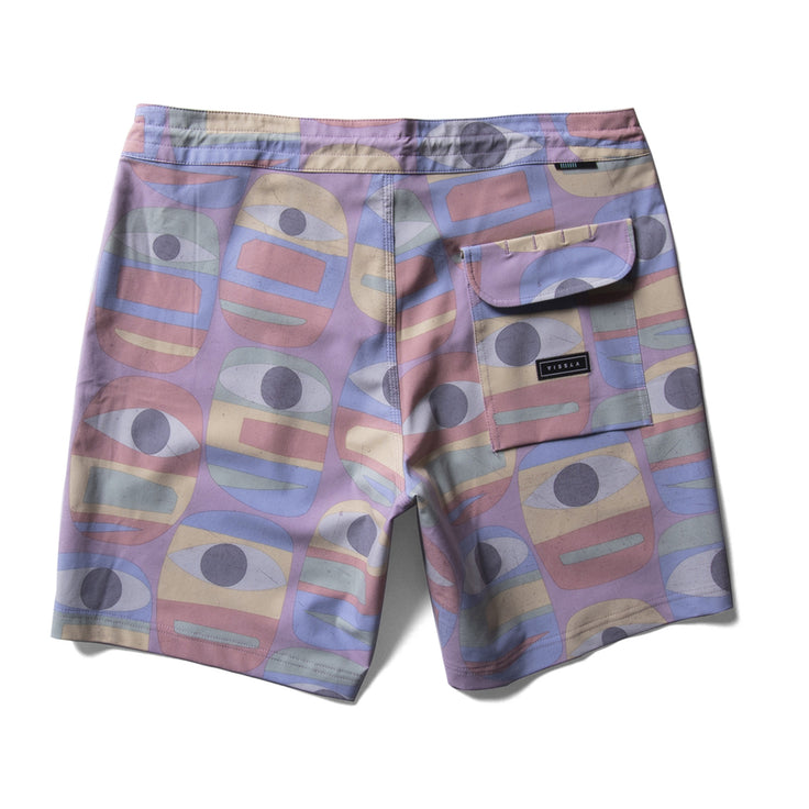 Vissla | Boardshort Minds Eye 17.5" - Dusty Rose