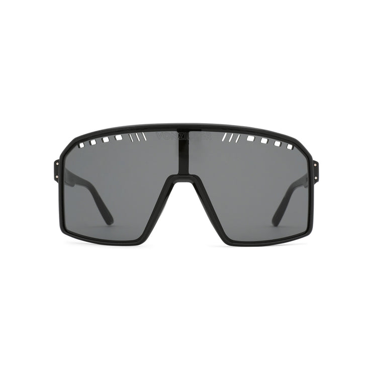 Vonzipper | Super Rad Sunglasses - Blk Glos Vintage Gry